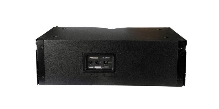 High-Power Dual 12″ Line Array Speaker | 134dB SPL & Bi-Amp